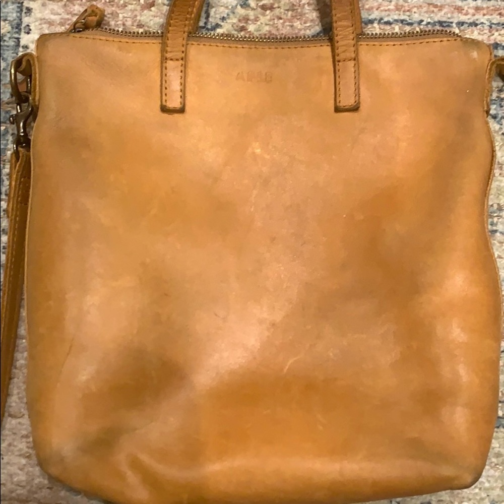 Able leather crossbody
